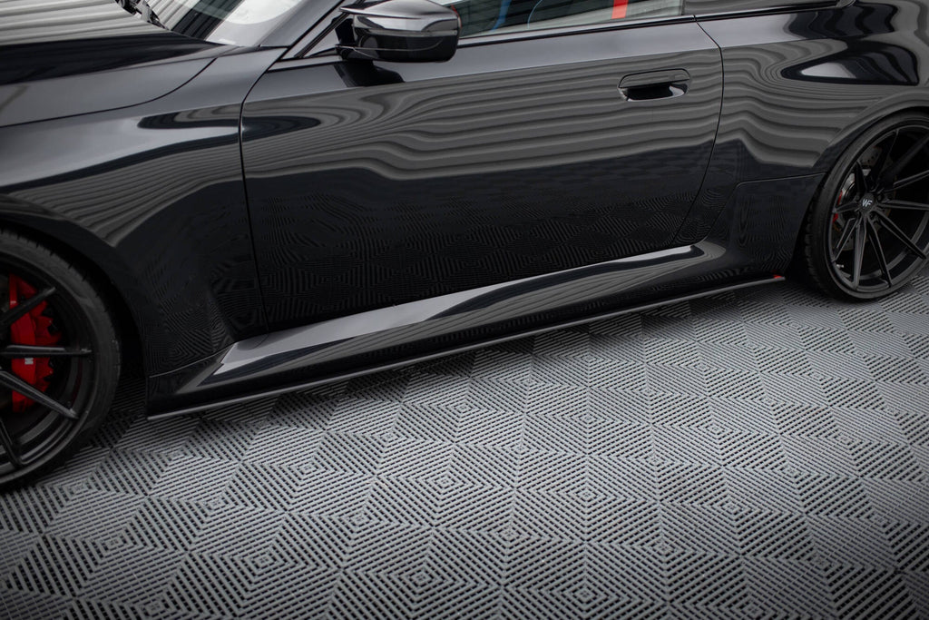 Maxton Design Street Pro Side Skirts Diffusers V.1 para BMW M2 G87 - imagen 1