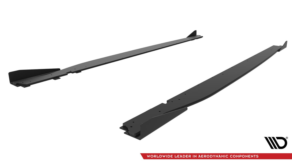 Maxton Design Street Pro Side Skirts Diffusers V.1 + Flaps para Subaru BRZ Mk2 - imagen 5