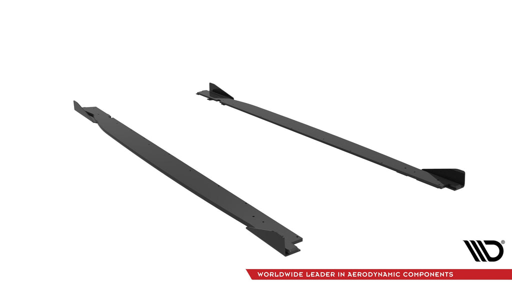 Maxton Design Street Pro Side Skirts Diffusers V.1 + Flaps para Toyota GR86 Mk1 - imagen 6