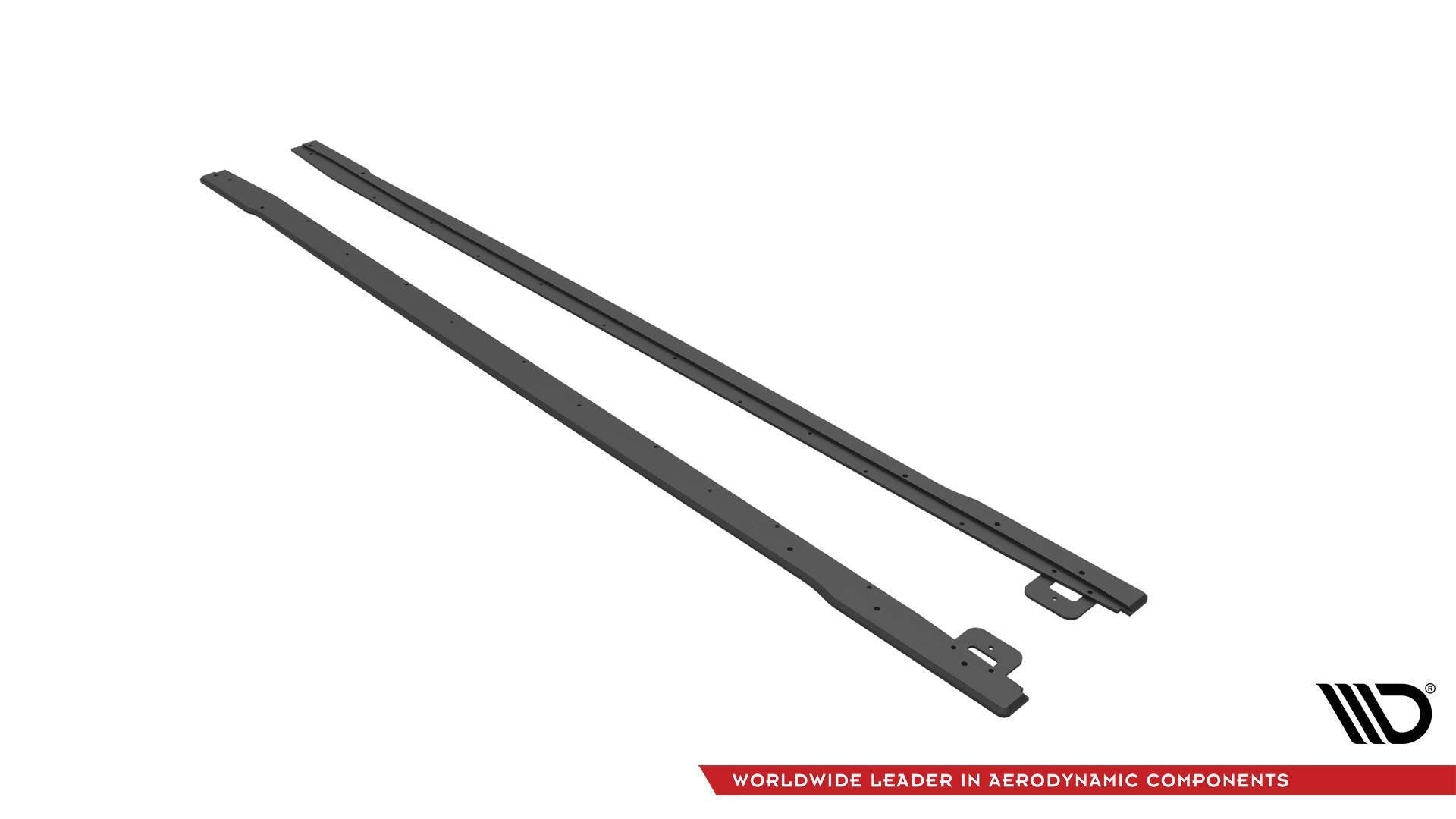 Maxton Design Street Pro Side Skirts Diffusers V.1 para Ford Mustang GT Mk6 Facelift - imagen 3