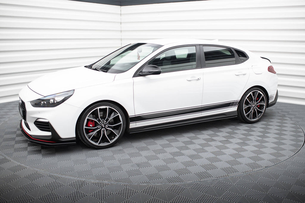 Maxton Design Street Pro Side Skirts Diffusers V.1 para Hyundai I30 N / N-Line Hatchback / Fastback Mk3 / Mk3 Facelift - imagen 2