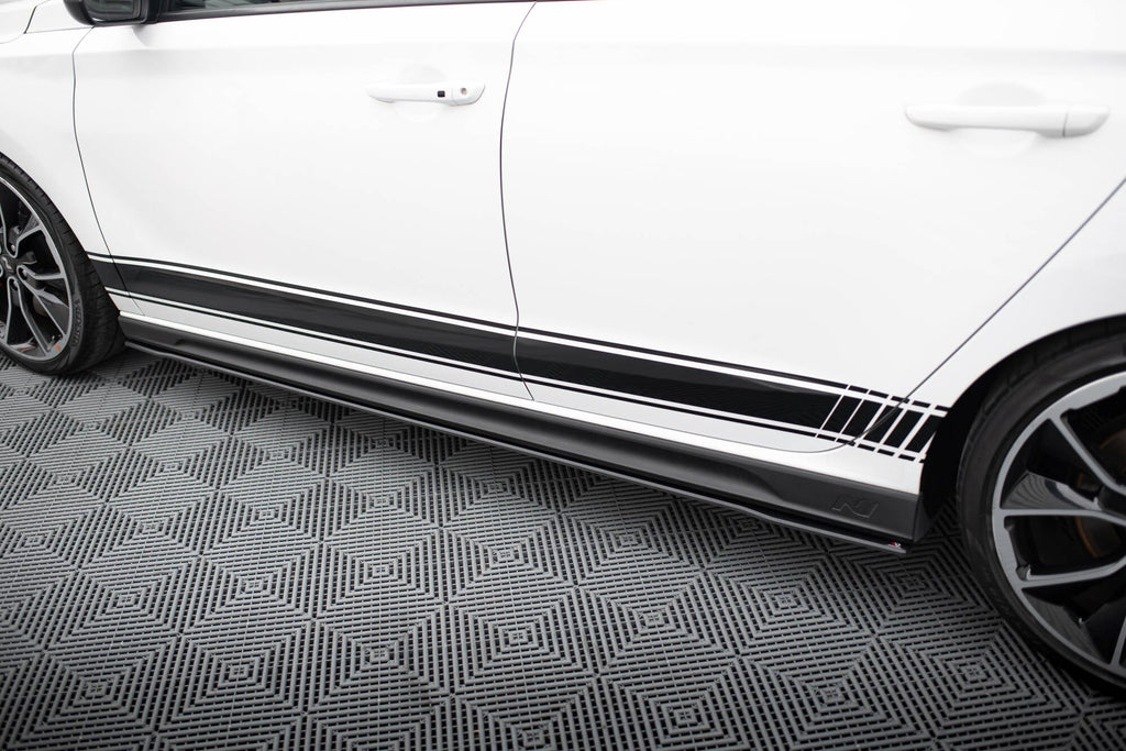 Maxton Design Street Pro Side Skirts Diffusers V.1 para Hyundai I30 N / N-Line Hatchback / Fastback Mk3 / Mk3 Facelift - imagen 3