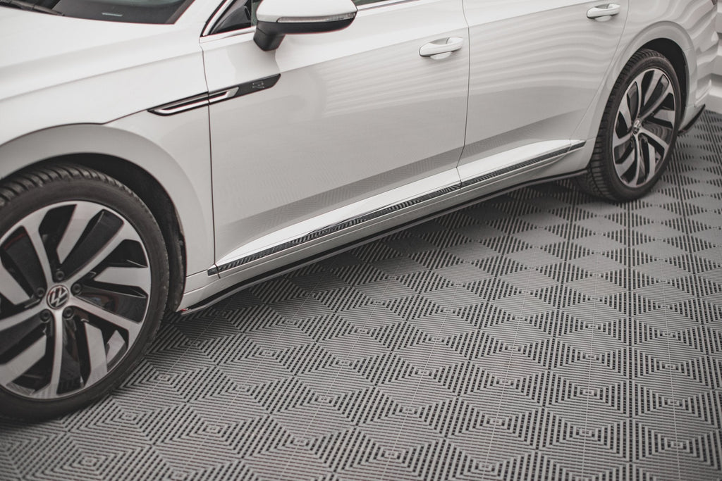 Maxton Design Street Pro Side Skirts Diffusers V.1 para Volkswagen Arteon R/ R-Line Sedan / Shooting Brake Mk1 Facelift - imagen 1