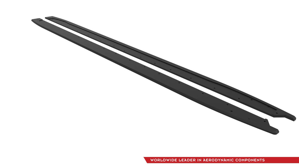 Maxton Design Street Pro Side Skirts Diffusers V.2 para Audi A3 S-Line Sedan / S3 Sedan 8Y / 8Y Facelift - imagen 5