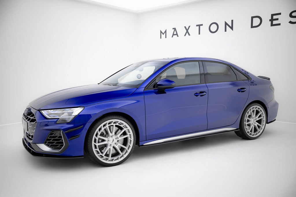Maxton Design Street Pro Side Skirts Diffusers V.2 para Audi A3 S-Line Sedan / S3 Sedan 8Y / 8Y Facelift - imagen 2
