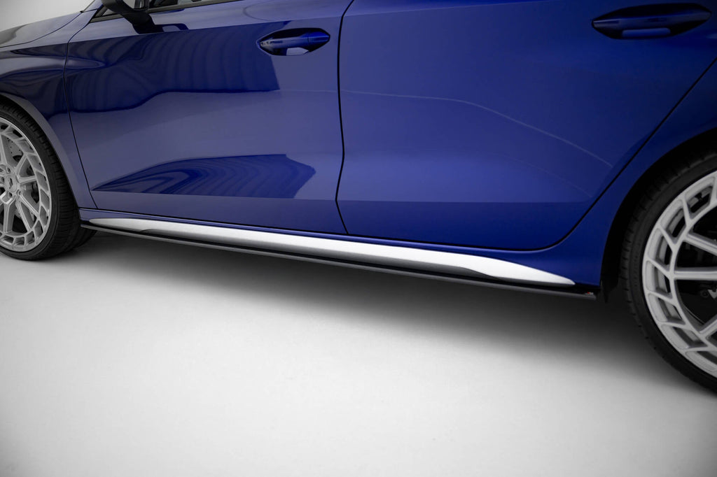 Maxton Design Street Pro Side Skirts Diffusers V.2 para Audi A3 S-Line Sedan / S3 Sedan 8Y / 8Y Facelift - imagen 3