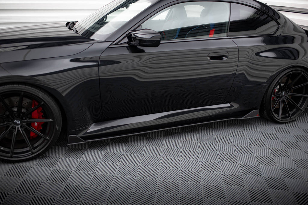 Maxton Design Street Pro Side Skirts Diffusers V.2 para BMW M2 G87 - imagen 1