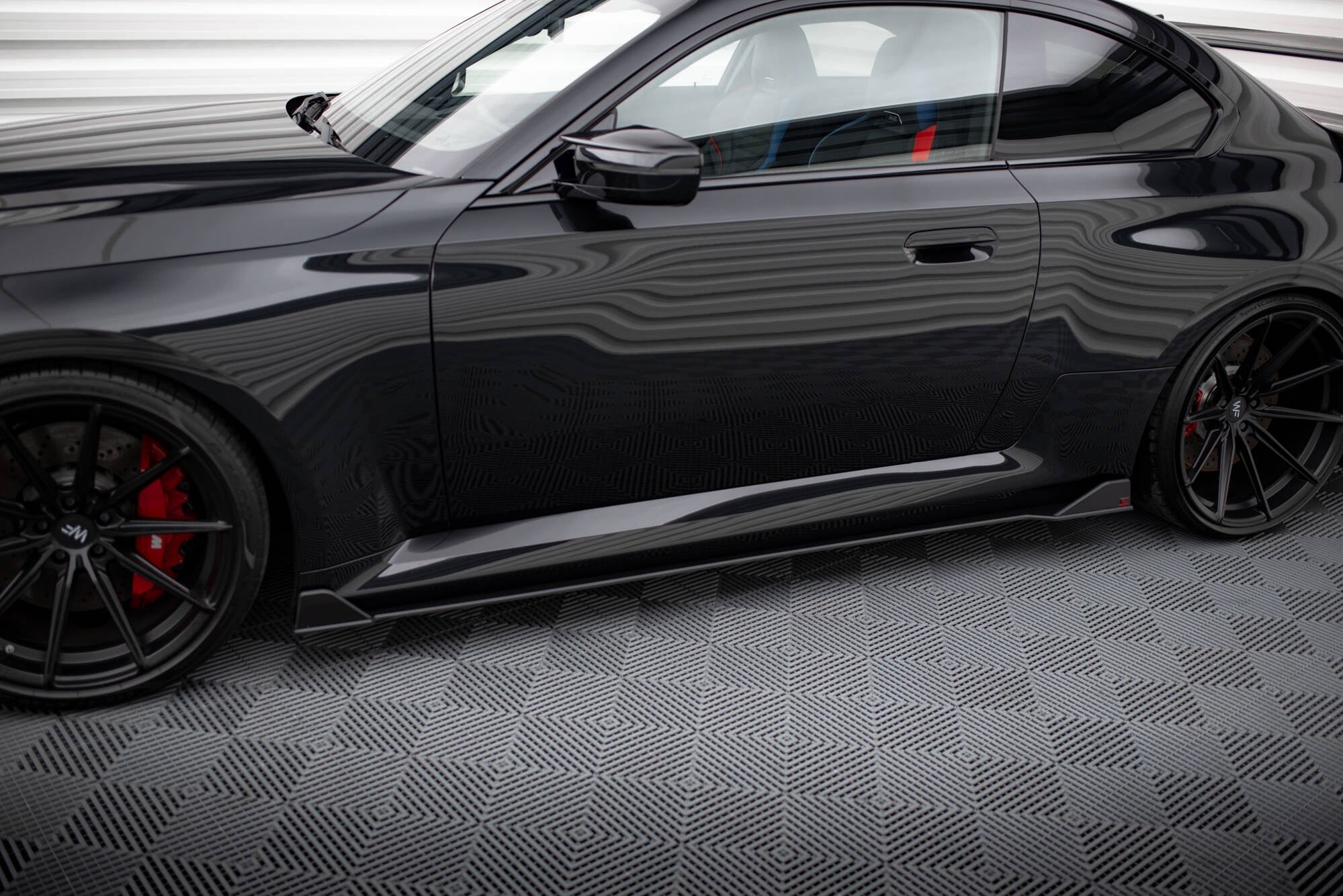Maxton Design Street Pro Side Skirts Diffusers V.2 para BMW M2 G87 - imagen 1