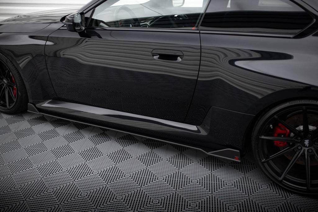 Maxton Design Street Pro Side Skirts Diffusers V.2 para BMW M2 G87 - imagen 2