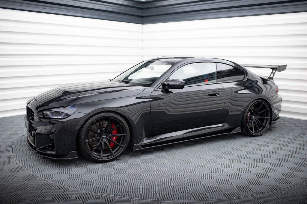 Maxton Design Street Pro Side Skirts Diffusers V.2 para BMW M2 G87 - imagen 3