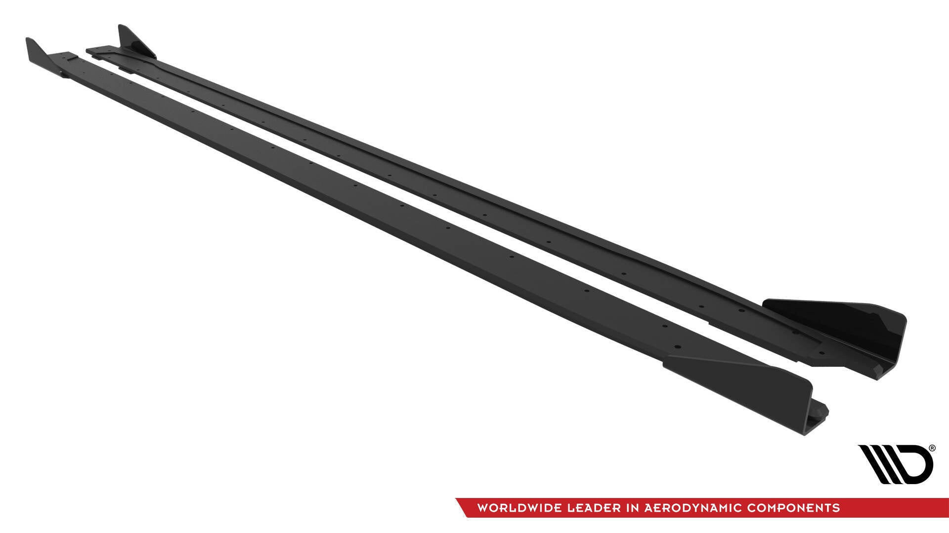 Maxton Design Street Pro Side Skirts Diffusers V.2 + Flaps para Audi A3 S-Line Sedan / S3 Sedan 8Y / 8Y Facelift - imagen 5