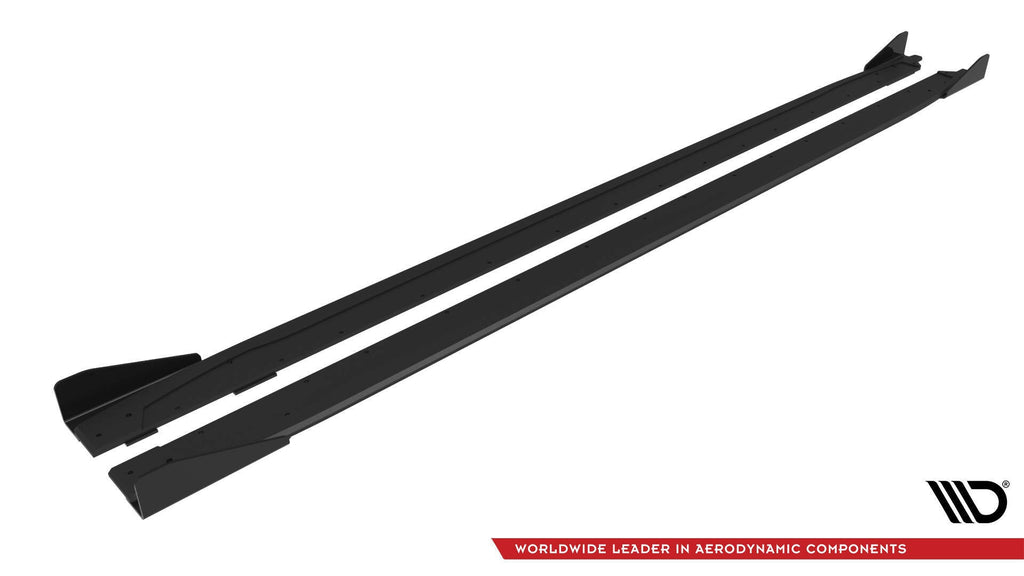 Maxton Design Street Pro Side Skirts Diffusers V.2 para Audi S3 Sportback / A3 S-line Sportback 8Y / 8Y Facelift - imagen 5