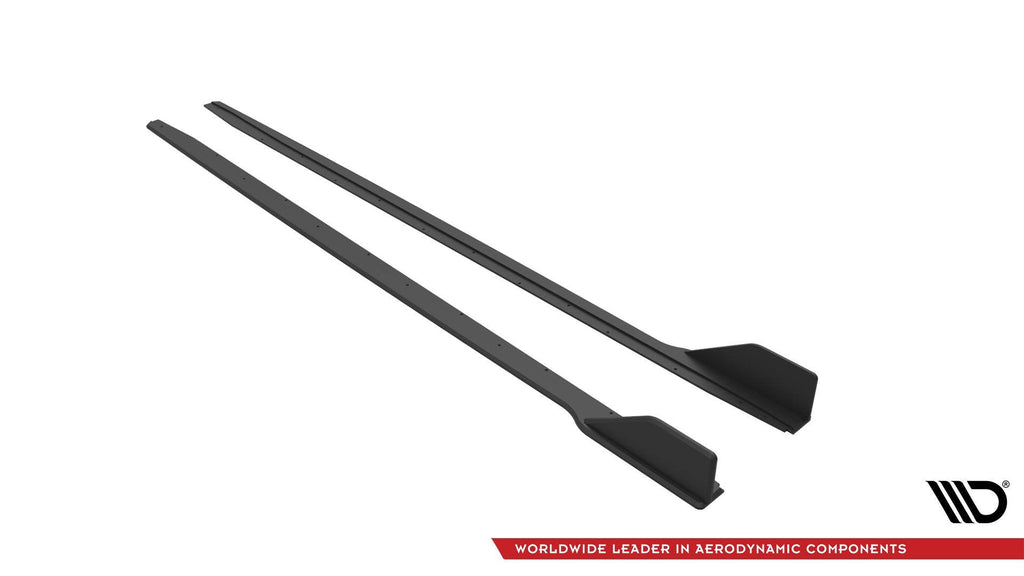 Maxton Design Street Pro Side Skirts Diffusers V.2 para Ford Mustang GT Mk6 Facelift - imagen 3