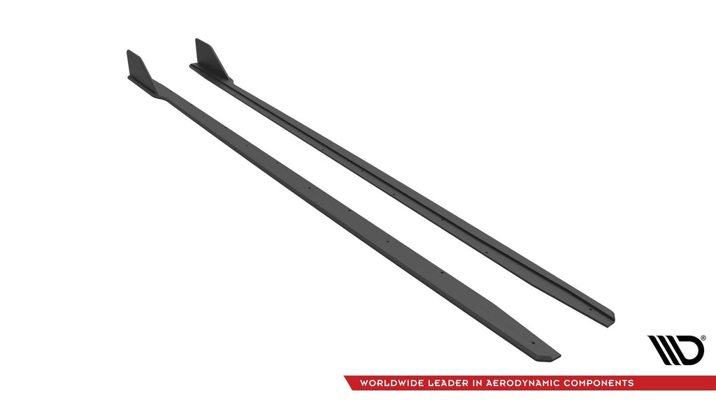 Maxton Design Street Pro Side Skirts Diffusers V.2 para Ford Mustang GT Mk6 Facelift - imagen 4