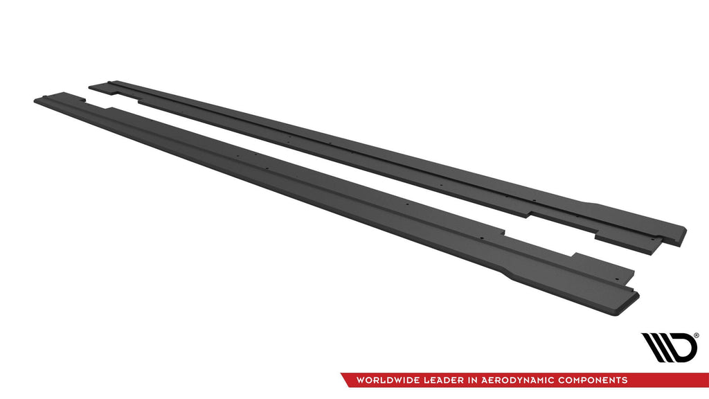 Maxton Design Street Pro Side Skirts Diffusers V.2 para Hyundai I30 N / N-Line Hatchback / Fastback Mk3 / Mk3 Facelift - imagen 9