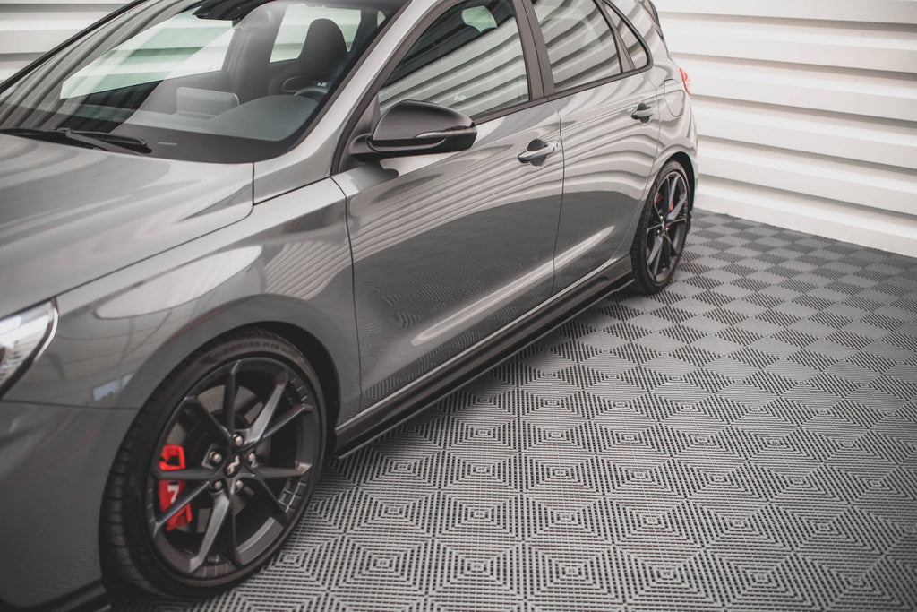 Maxton Design Street Pro Side Skirts Diffusers V.2 para Hyundai I30 N / N-Line Hatchback / Fastback Mk3 / Mk3 Facelift - imagen 2