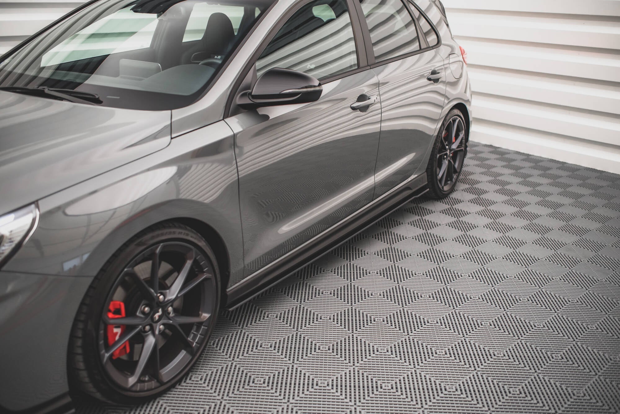 Maxton Design Street Pro Side Skirts Diffusers V.2 para Hyundai I30 N / N-Line Hatchback / Fastback Mk3 / Mk3 Facelift - imagen 2