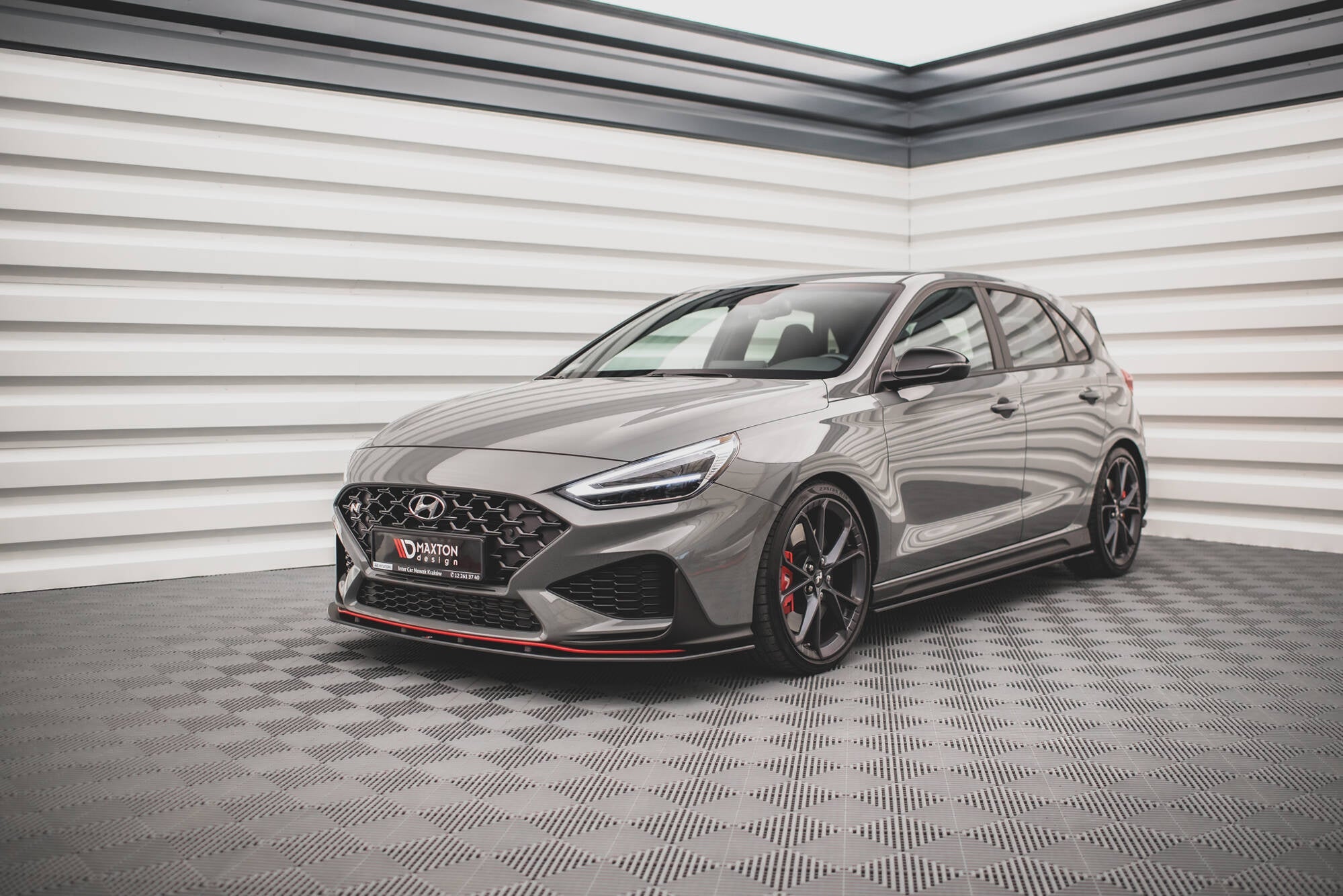 Maxton Design Street Pro Side Skirts Diffusers V.2 para Hyundai I30 N / N-Line Hatchback / Fastback Mk3 / Mk3 Facelift - imagen 3