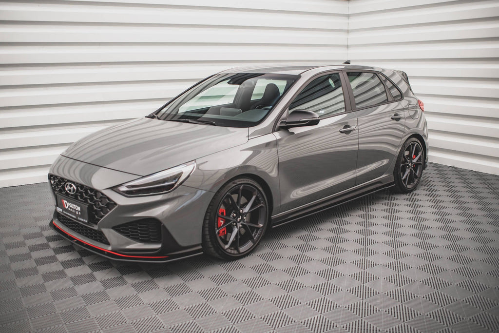 Maxton Design Street Pro Side Skirts Diffusers V.2 para Hyundai I30 N / N-Line Hatchback / Fastback Mk3 / Mk3 Facelift - imagen 1