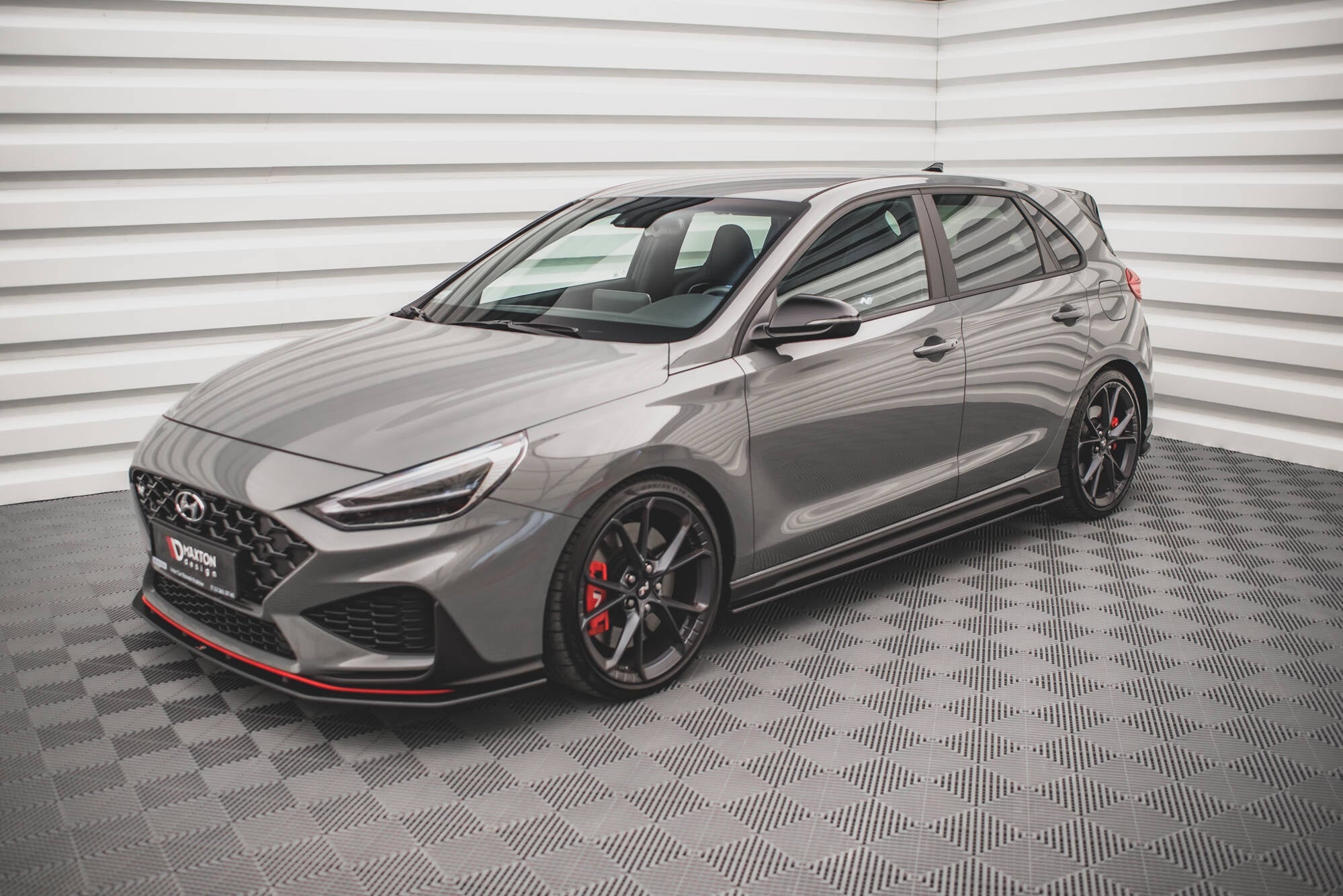 Maxton Design Street Pro Side Skirts Diffusers V.2 para Hyundai I30 N / N-Line Hatchback / Fastback Mk3 / Mk3 Facelift - imagen 1