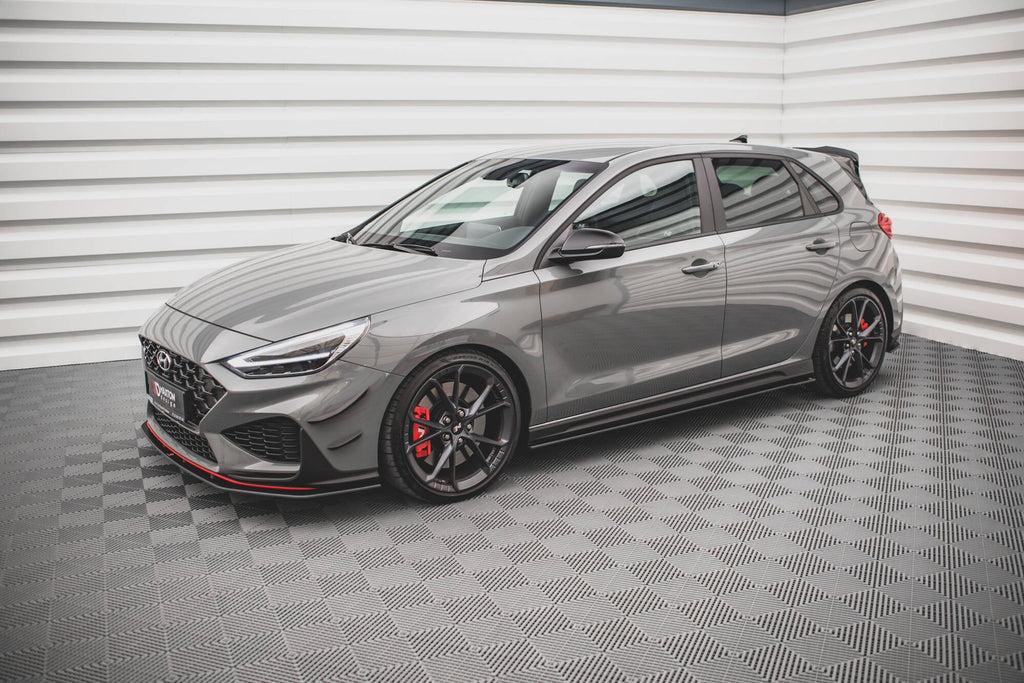 Maxton Design Street Pro Side Skirts Diffusers V.2 para Hyundai I30 N / N-Line Hatchback / Fastback Mk3 / Mk3 Facelift - imagen 4