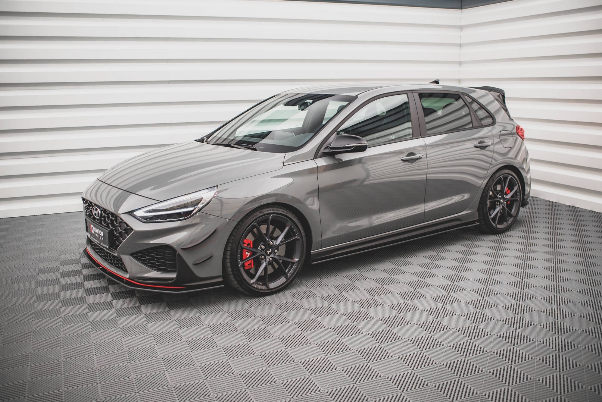 Maxton Design Street Pro Side Skirts Diffusers V.2 para Hyundai I30 N / N-Line Hatchback / Fastback Mk3 / Mk3 Facelift - imagen 4