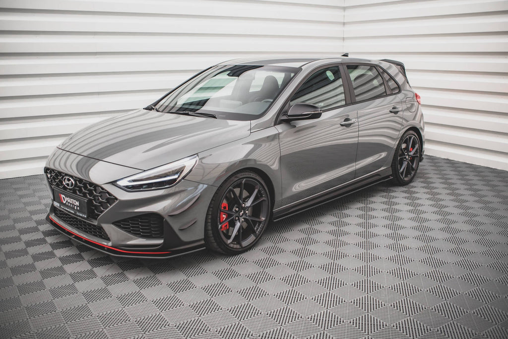 Maxton Design Street Pro Side Skirts Diffusers V.2 para Hyundai I30 N / N-Line Hatchback / Fastback Mk3 / Mk3 Facelift - imagen 5