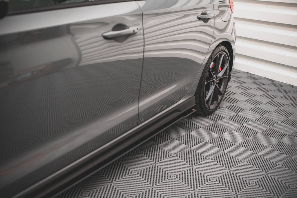 Maxton Design Street Pro Side Skirts Diffusers V.2 para Hyundai I30 N / N-Line Hatchback / Fastback Mk3 / Mk3 Facelift - imagen 6