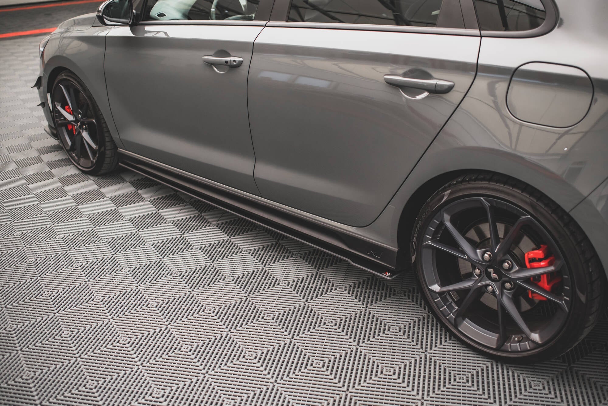 Maxton Design Street Pro Side Skirts Diffusers V.2 para Hyundai I30 N / N-Line Hatchback / Fastback Mk3 / Mk3 Facelift - imagen 7