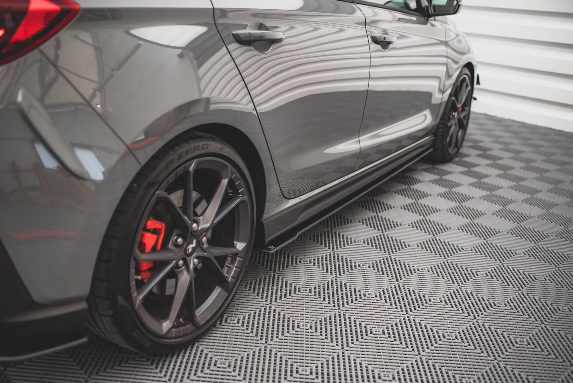 Maxton Design Street Pro Side Skirts Diffusers V.2 para Hyundai I30 N / N-Line Hatchback / Fastback Mk3 / Mk3 Facelift - imagen 8