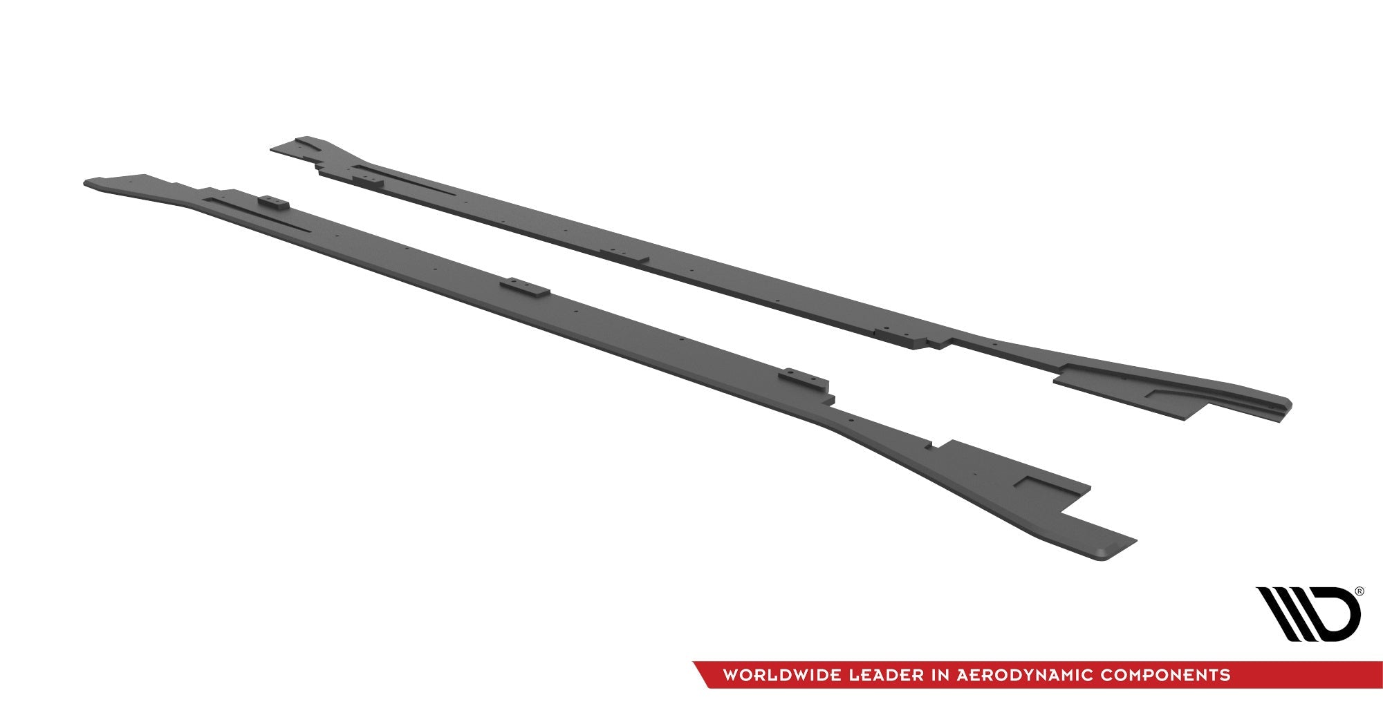 Maxton Design Street Pro Side Skirts Diffusers V.2 para Volkswagen Arteon R / R-Line Sedan / Shooting Brake Mk1 Facelift - imagen 4
