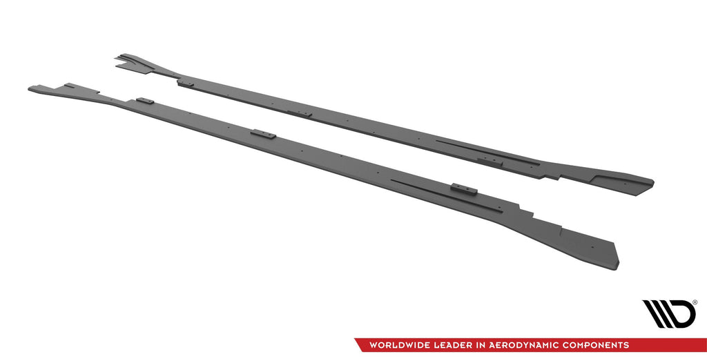 Maxton Design Street Pro Side Skirts Diffusers V.2 para Volkswagen Arteon R / R-Line Sedan / Shooting Brake Mk1 Facelift - imagen 5