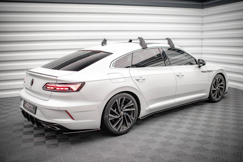 Maxton Design Street Pro Side Skirts Diffusers V.2 para Volkswagen Arteon R / R-Line Sedan / Shooting Brake Mk1 Facelift - imagen 2