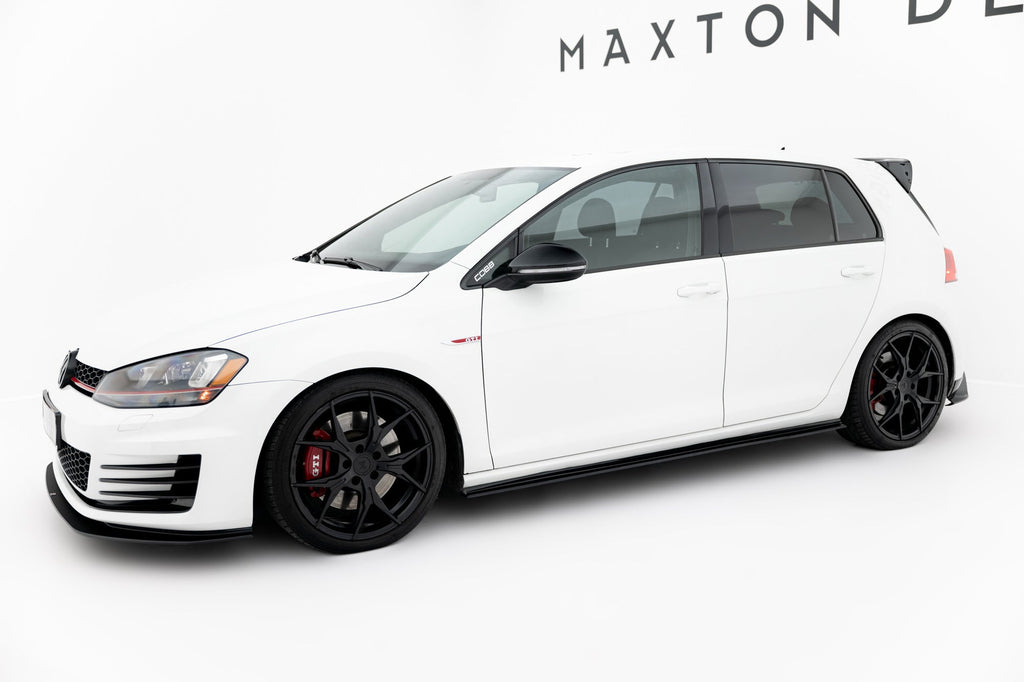 Maxton Design Street Pro Side Skirts Diffusers para Volkswagen Golf Mk7 GTI - imagen 2