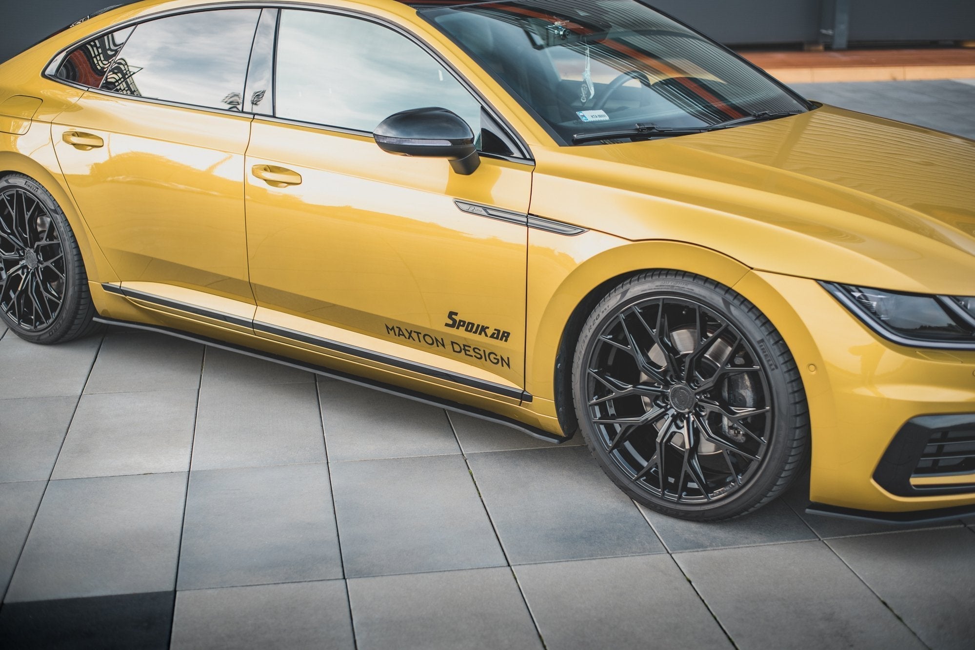 Maxton Design Street Pro Side Skirts Diffusers para Volkswagen Arteon R-Line Sedan / Shooting Brake Mk1 - imagen 1