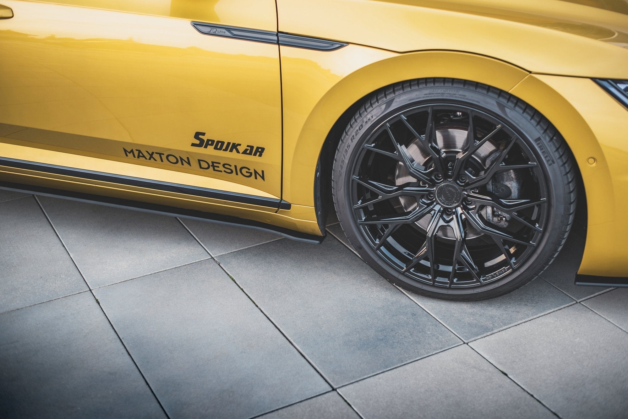 Maxton Design Street Pro Side Skirts Diffusers para Volkswagen Arteon R-Line Sedan / Shooting Brake Mk1 - imagen 3