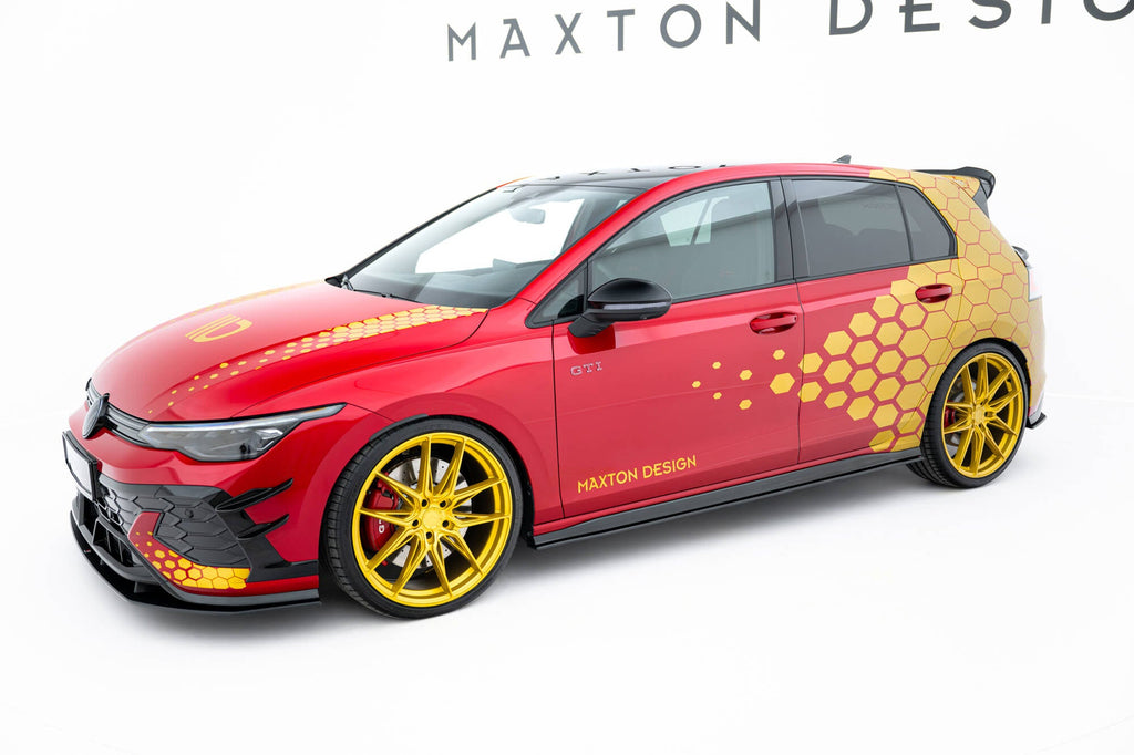 Maxton Design Street Pro Side Skirts Diffusers para Volkswagen Golf GTI Clubsport Mk8 Facelift - imagen 2