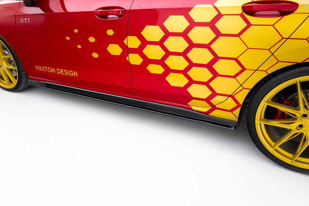 Maxton Design Street Pro Side Skirts Diffusers para Volkswagen Golf GTI Clubsport Mk8 Facelift - imagen 4