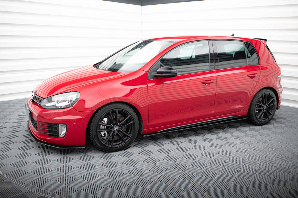 Maxton Design Racing Durability Side Skirts Diffusers para Volkswagen Golf GTI Mk6 - imagen 2