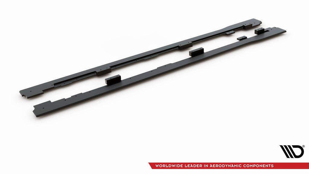 Maxton Design Racing Durability Side Skirts Diffusers para Volkswagen Golf GTI Mk6 - imagen 4