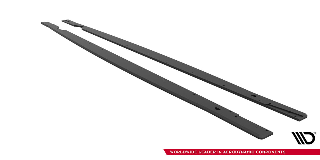 Maxton Design Street Pro Side Skirts Diffusers para Volkswagen Golf R Mk8 - imagen 5