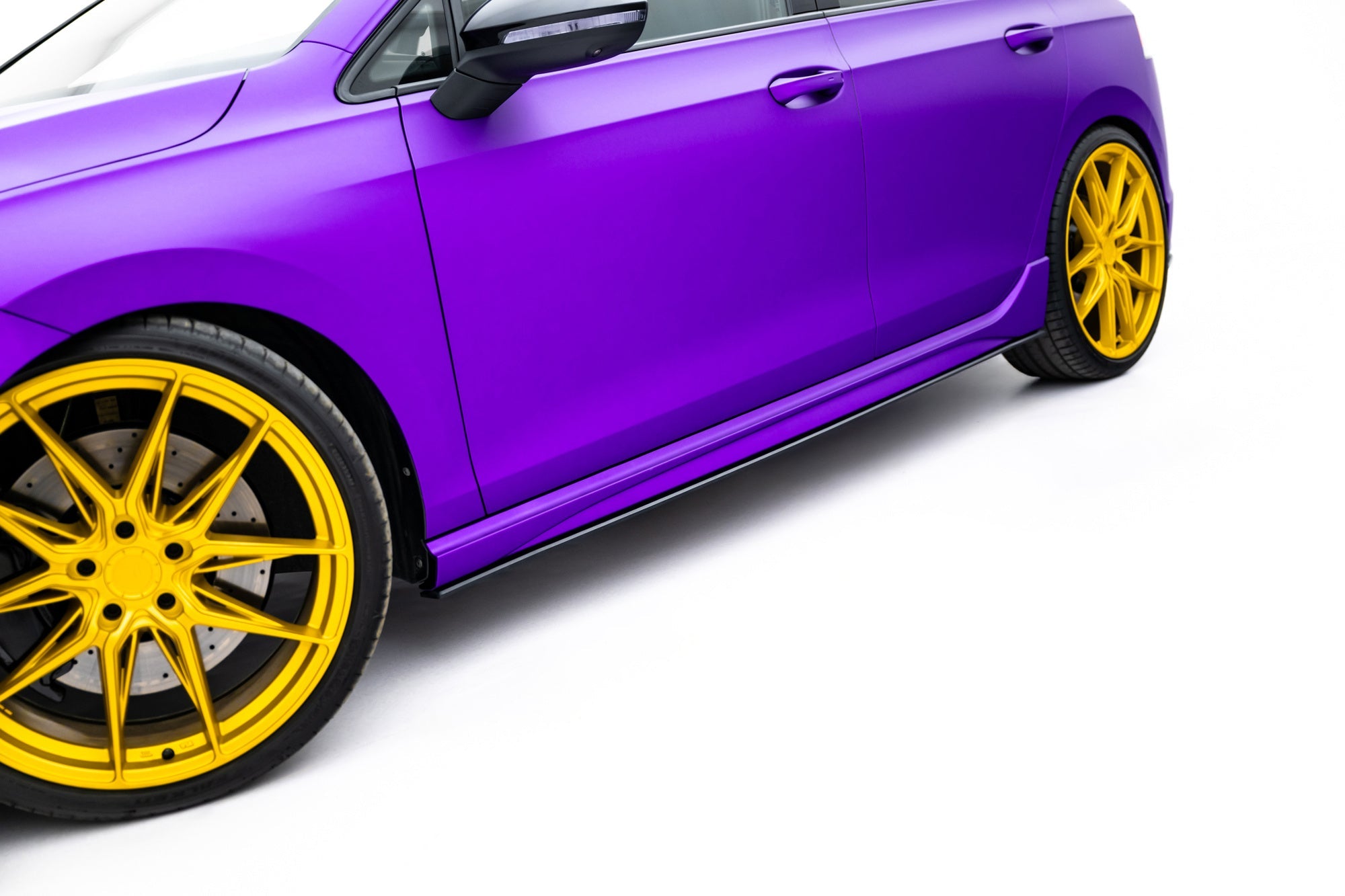 Maxton Design Street Pro Side Skirts Diffusers para Volkswagen Golf R Hatchback Mk8 Facelift - imagen 2