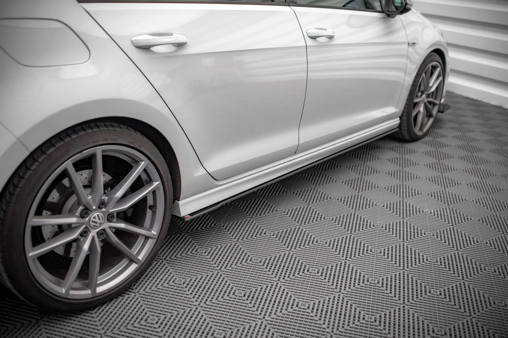 Maxton Design Street Pro Side Skirts Diffusers para Volkswagen Golf R Mk7 - imagen 1