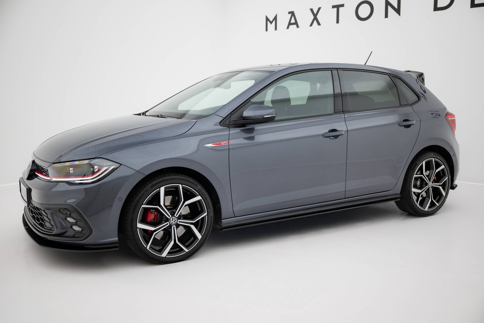 Maxton Design Street Pro Side Skirts Diffusers para Volkswagen Polo GTI Mk6 Facelift - imagen 2