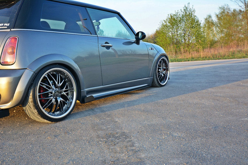 Maxton Design Racing Side Skirts Diffusers para Mini R53 Cooper S JCW - imagen 2