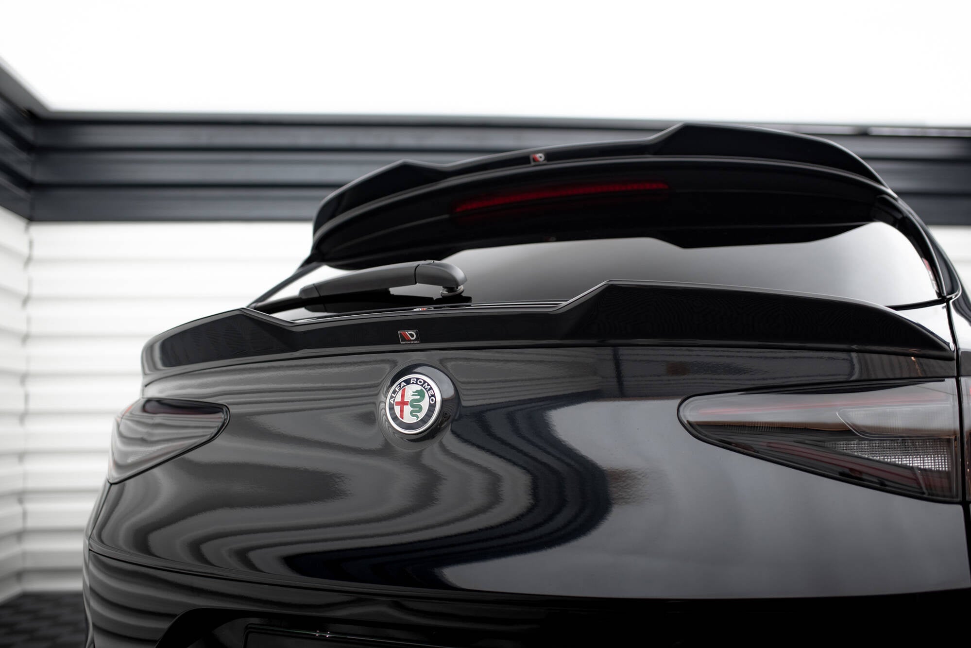 Maxton Design Lower Spoiler Cap 3D para Alfa Romeo Stelvio Mk1 - imagen 1