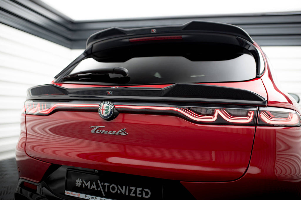 Maxton Design Lower Spoiler Cap 3D para Alfa Romeo Tonale Mk1 - imagen 1