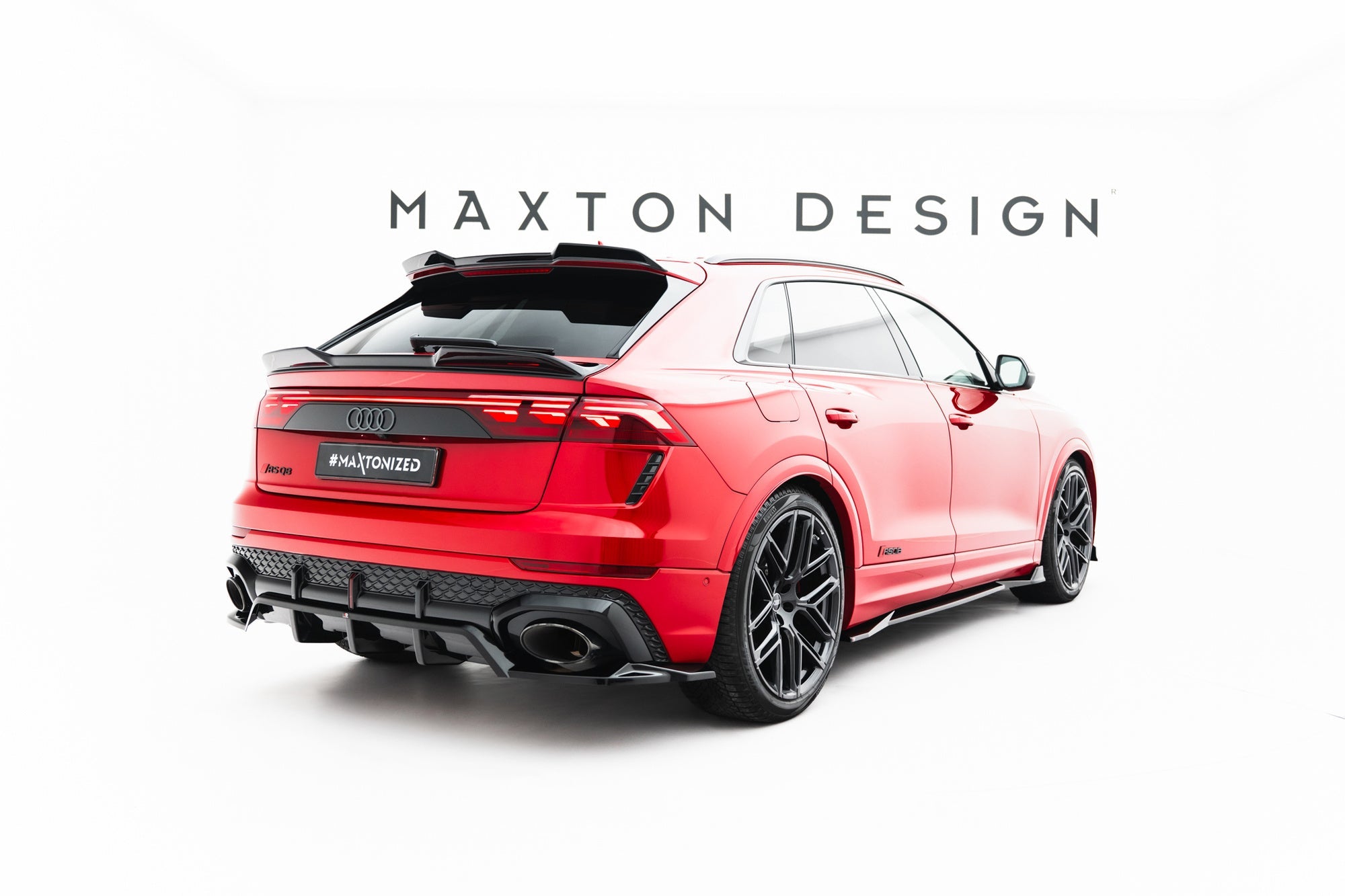 Maxton Design Lower Spoiler Cap 3D para Audi RSQ8 Mk1 Facelift - imagen 2