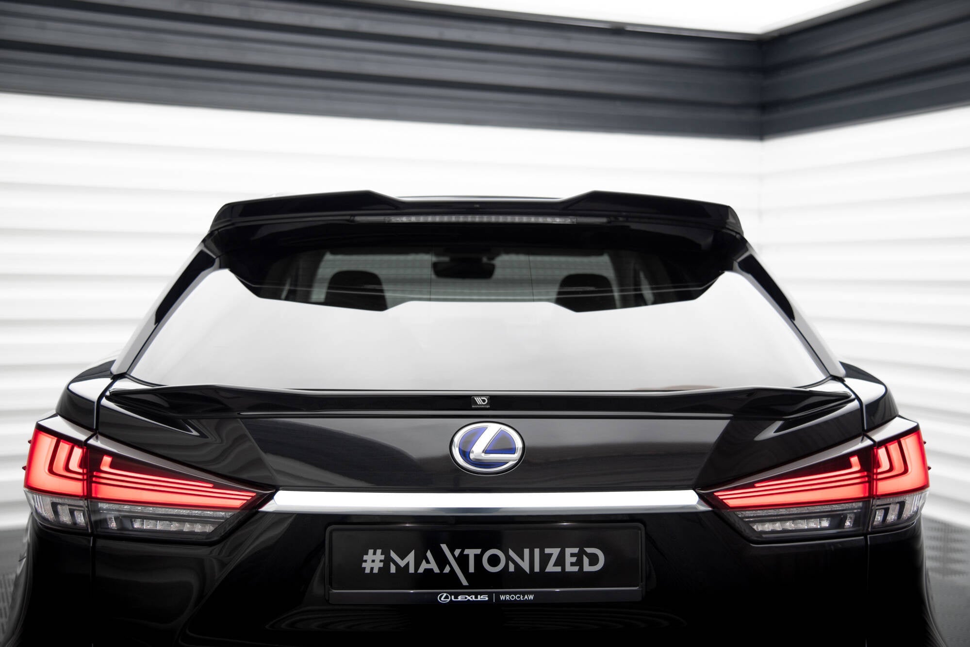 Maxton Design Lower Spoiler Cap 3D para Lexus RX Mk4 Facelift - imagen 1