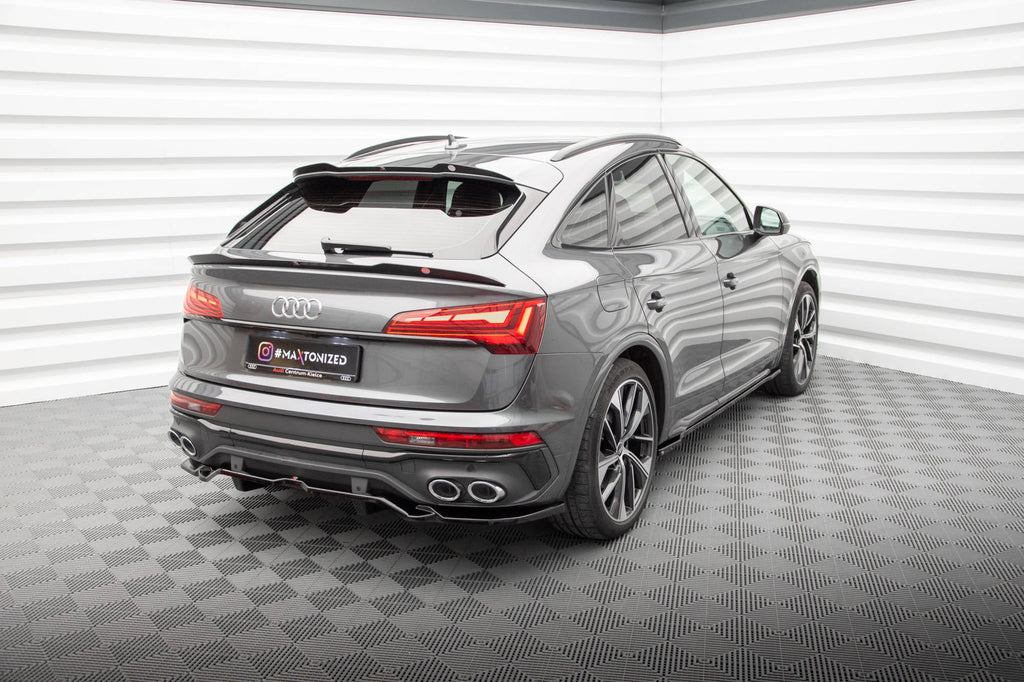Maxton Design Lower Spoiler Cap para Audi SQ5 / Q5 S-Line Sportback Mk2 Facelift - imagen 2